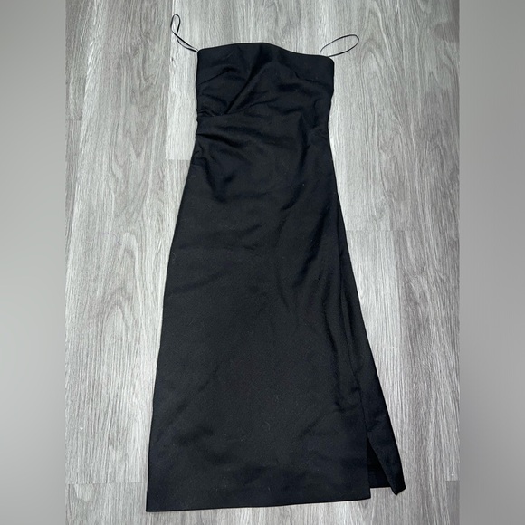 Zara Narciso Rodriguez black bustier dress - Picture 5 of 8